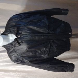 Women leather jacket size medium